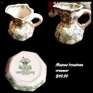 Masons Ironstone creamer/pitcher